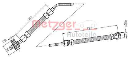 Шлангопровод METZGER 4116217